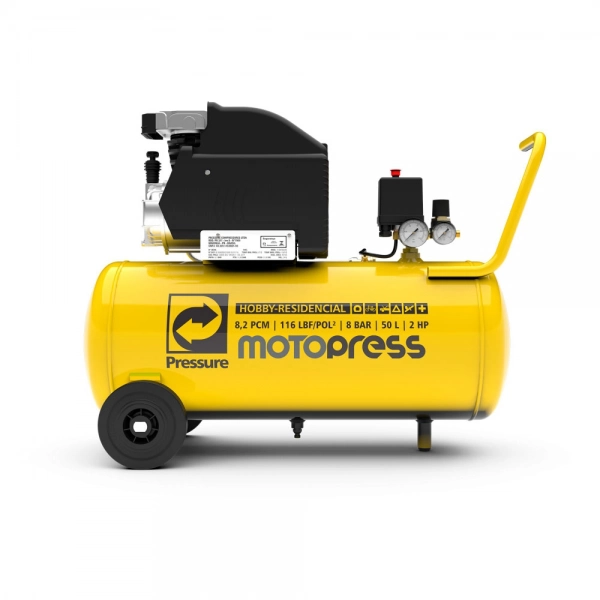 Motocompressor de Ar 8,2PCM 50L Mod. MOTOPRESS - Pressure